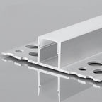 Profil LED Incastrat, Sub Tencuiala, Lungime 3m, Latime 1.3 cm