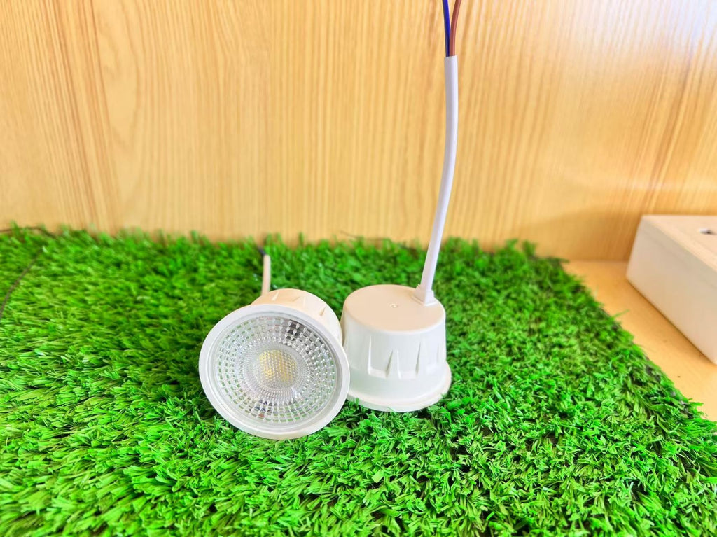 Spot LED RFAN, GU10, Incastrat, Fara Rama, Lumina Neutra, 4000K, 7W, Alb