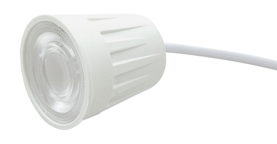 Spot LED RFAN, GU10, Incastrat, Fara Rama, Lumina Calda, 3000K, 12W, Alb