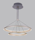 Pendul RFAN, Model D08/60+40, Cu Telecomanda, 3 Tipuri De Lumina, Inaltime Reglabila, 232W, Gri
