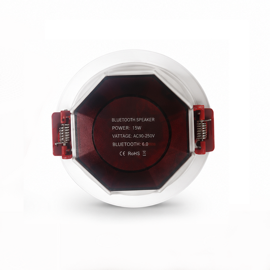Boxă Bluetooth Încastrabilă pentru Tavan, 15W, Bluetooth 6.0, Y1BT, Alb