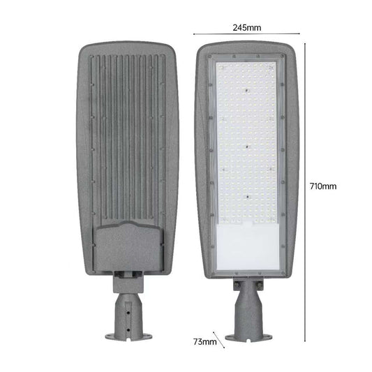 Proiector LED Stradal, Cu Senzor de Lumina, Model YC00009, Rezistent la Apa IP65, Lumina Rece 6500K, 220V, 200W