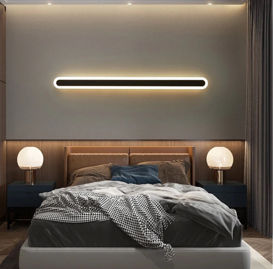 Aplica LED RFAN, Model B108/80, 3 Tipuri De Lumina, 30W, Negru