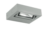 Aplica Exterior, Model LED-BETA-AP1, Material Aluminiu, IP54, Lumina Calda, 3W, Gri