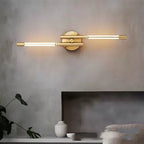 Aplica LED RFAN, Model R9087/2, 3 Tipuri De Lumina, 10W, Auriu