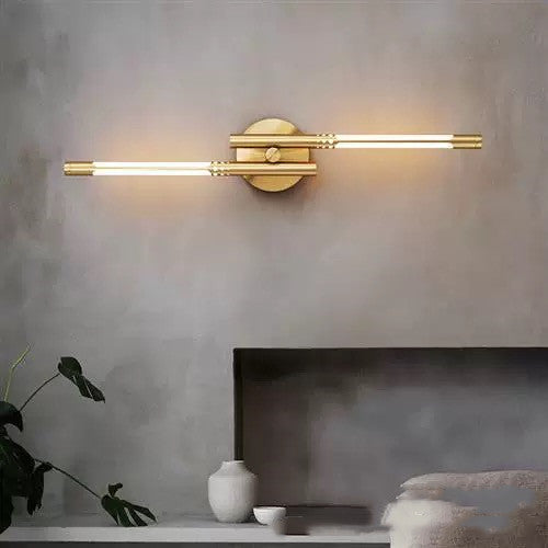 Aplica LED RFAN, Model R9087/2, 3 Tipuri De Lumina, 10W, Auriu