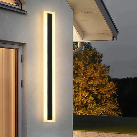 Aplica LED Exterior RFAN, Model R9090/900, IP65, Lumina Calda, 24W, Negru