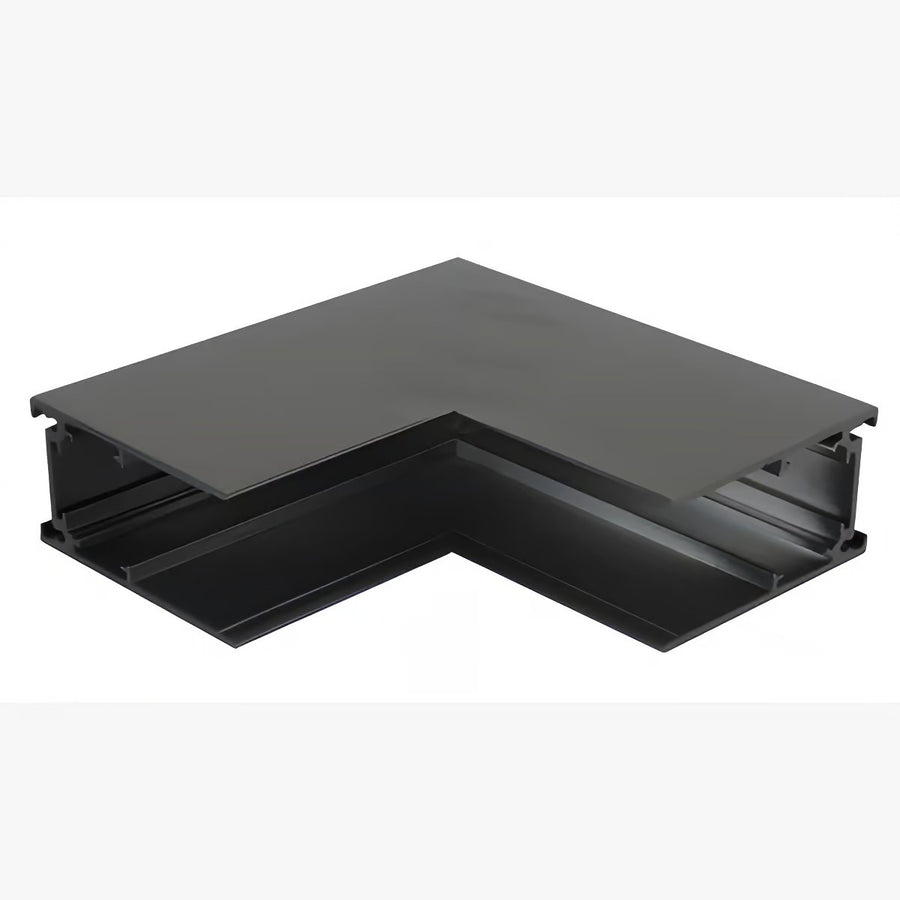 Colt Sina Magnetica Aplicata pentru Tavan/Perete, 90 Grade, Negru