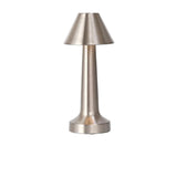 Lampa de birou, fara fir, reincarcabila USB, Design Modern Minimalist, 3 Moduri de Lumina, Argntiu