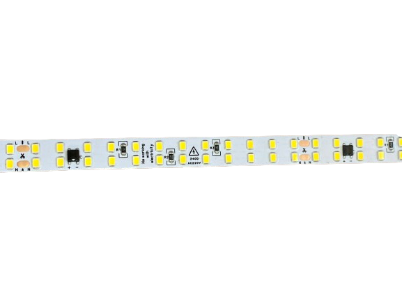 Banda LED RFAN, 240 LED/M , Lumina Calda, 3000K, 12W/M, 10m/Rola, 220V