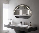 Oglinda LED Si Touch, 3 Tipuri de Lumina, 80 X 60 Cm, J185 Smack