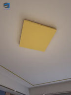 Lustra LED RFAN, Model R9112/6, Cu Telecomanda, 3 Tipuri De Lumina, Intensitate Reglabila, 146W, Auriu
