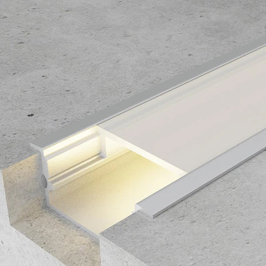 Profil LED Incastrat, 20 x 10, Lungime 2m, Aluminiu