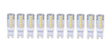 Set 10 x Becuri LED RFAN, G9, Lumina Neutra, 4000K, 5W