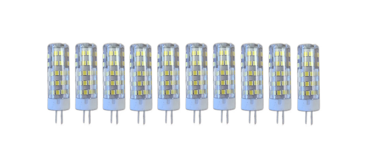 Set 10 X Becuri LED RFAN, G4, Lumina Calda, 3000K, 7W, 220V