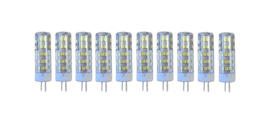 Set 10 X Becuri LED RFAN, G4, Lumina Calda, 3000K, 7W, 220V