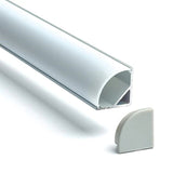 Profil LED Aplicat Pe Colt, 90 Grade, Lungime 3m, Aluminiu