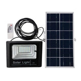 Proiector LED, Model ZS56-011, Rezistent La Apa IP65, Cu Panou Solar, 200W, Cu Telecomanda