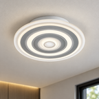 Lustra LED RFAN, Model 6527-2, 3 Tipuri de Lumina, 60W, Alb
