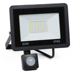 Proiector LED Cu Senzor De Miscare, Rezistent la Apa IP66, Lumina Rece, 220V, 30W