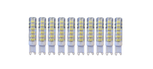 Set 10 X Becuri LED RFAN, G9, Lumina Neutra, 4000K, 12W