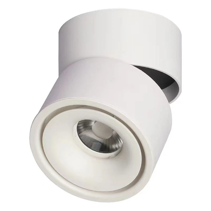 Spot LED RFAN, Model WL252502, Aplicat, Orientabil, Lumina Neutra, 4000K, 12W, Alb