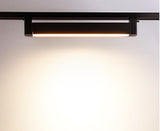 Proiector LED RFAN, Tip Banda, 10W, 4000K Lumina Neutra, Directionabil Pe Sina Monofazata, Negru