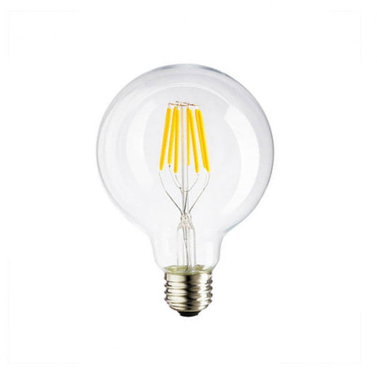 Bec LED G95 RFAN, E27, Lumina Calda, 3000K, 6W