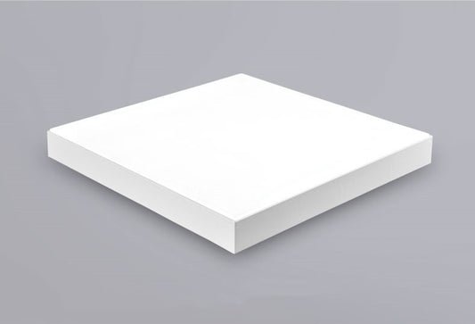 Plafoniera LED RFAN, Patrata, Mat, 40W, Lumina Rece, 6500K, Alb