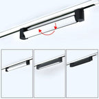 Proiector LED RFAN, Tip Banda, 30W, 4000K Lumina Neutra, Directionabil Pe Sina Monofazata, Negru