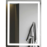 Oglinda LED si Touch, cu Functie Dezburire, 60 x 80 cm, Smack