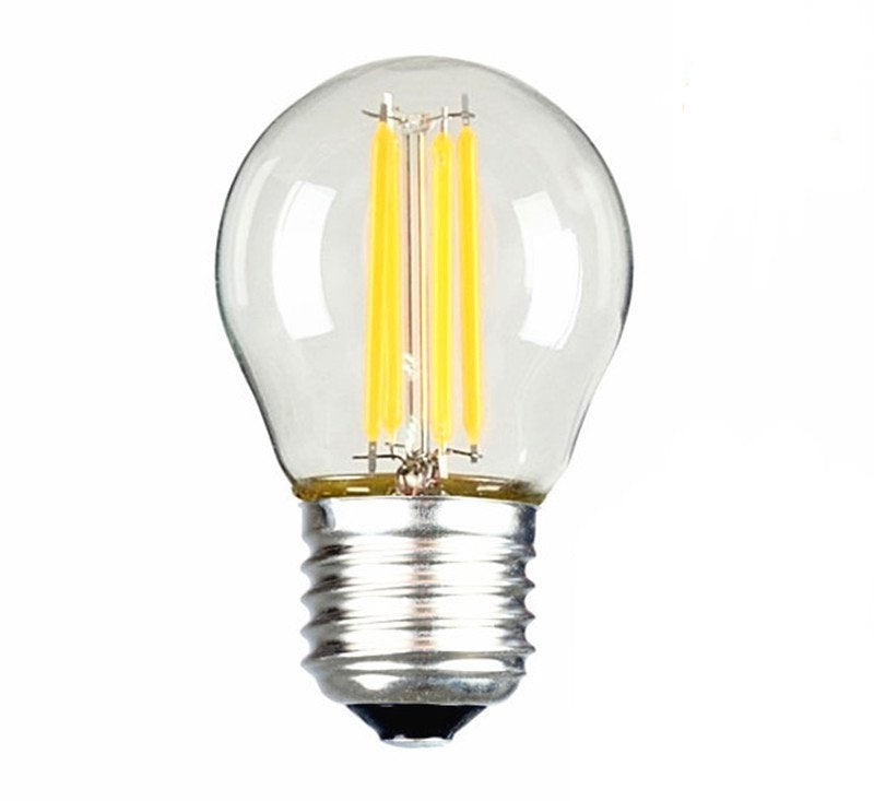 Bec LED RFAN, E27, Lumina Calda, 2700K, 4W, Transparent