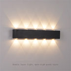 Aplica LED RFAN, Model C20990, 3 Tipuri De Lumina, 20W+18W, Negru