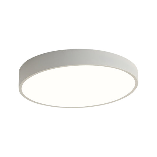 Plafoniera LED RFAN, Rotunda, Mat, 30W, Lumina Rece, 6500K, Alb