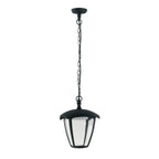 Aplica Exterior RFAN, Model Lady/S1, Material Aluminiu, IP44, Lumina Neutra, 12W, Negru