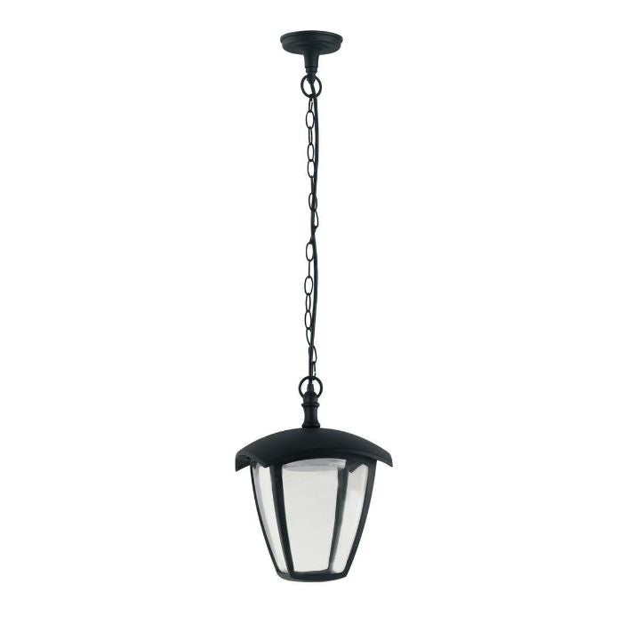 Aplica Exterior RFAN, Model Lady/S1, Material Aluminiu, IP44, Lumina Neutra, 12W, Negru