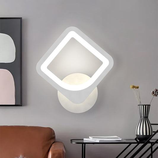 Aplica LED RFAN, Model B052-1, 3 Tipuri de Lumina, 24W, Alb