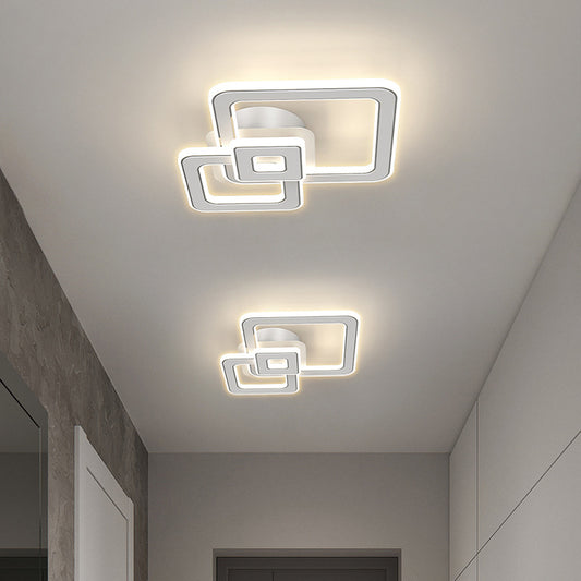 Lustra LED RFAN, Model 8166-1, 3 Tipuri de Lumina, 50W, Alb