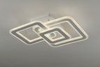 Lustra LED RFAN, Model M988-3, cu Telecomanda, 3 Tipuri de Lumina, Intensitate Reglabila, 170W, Alb