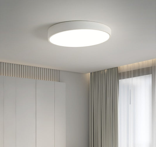 Plafoniera LED RFAN, Rotunda, Mat, 30W, Lumina Rece, 6500K, Alb