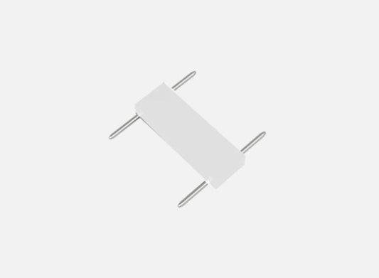 Conector Linie Sina Magnetica Aplicata Slim, Alb