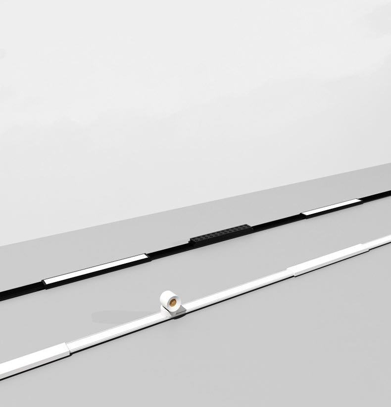 Grila LED, Sina Magnetica Aplicata Slim, Lumina Neutra, 10W, Negru, Model MS30-LB24