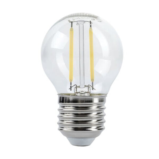 Bec LED RFAN, E27, Lumina Calda, 3000K, 2W, Transparent