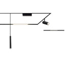 Grila LED Reglabila, Sina Magnetica Aplicata Slim, Lumina Neutra, 10W, Negru, Model MS30-FD5