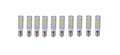 Set 10 x Becuri LED RFAN, E14, Lumina Rece, 6000K, 7W