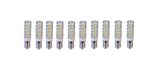 Set 10 x Becuri LED RFAN, E14, Lumina Rece, 6000K, 7W