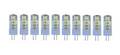 Set 10 x Becuri LED RFAN, G4, Lumina Rece, 6000K, 5W, 220V