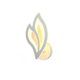 Aplica LED RFAN, Model B137-1, 3 Tipuri de Lumina, 24W, Alb