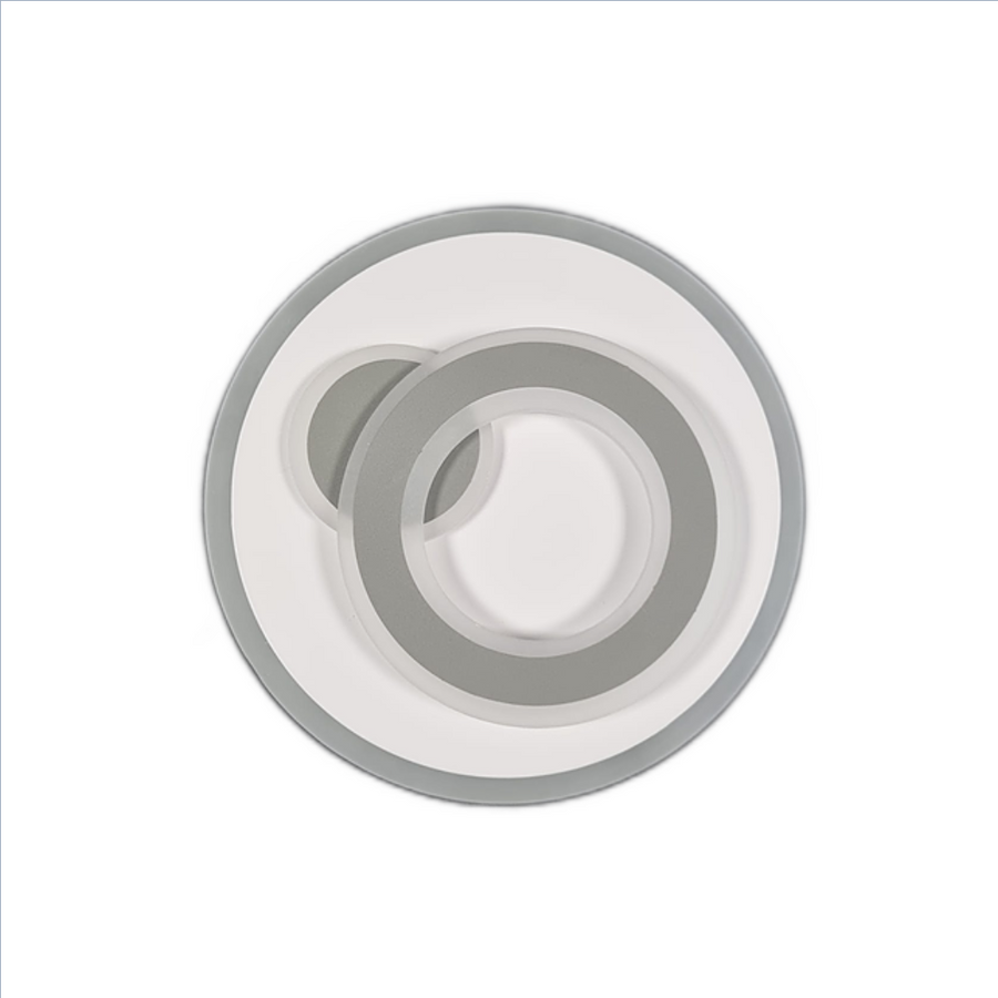 Lustra LED RFAN, Model 7813-2, 3 Tipuri de Lumina, 50W, Alb