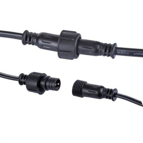 Ghirlanda Luminoasa cu Pendule RFAN, Gradina, Terasa, 10m, 10 Fasung E27, Fara becuri, Negru